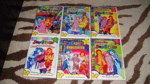 LOT 6 DOODLEBOPS DVDS DVD