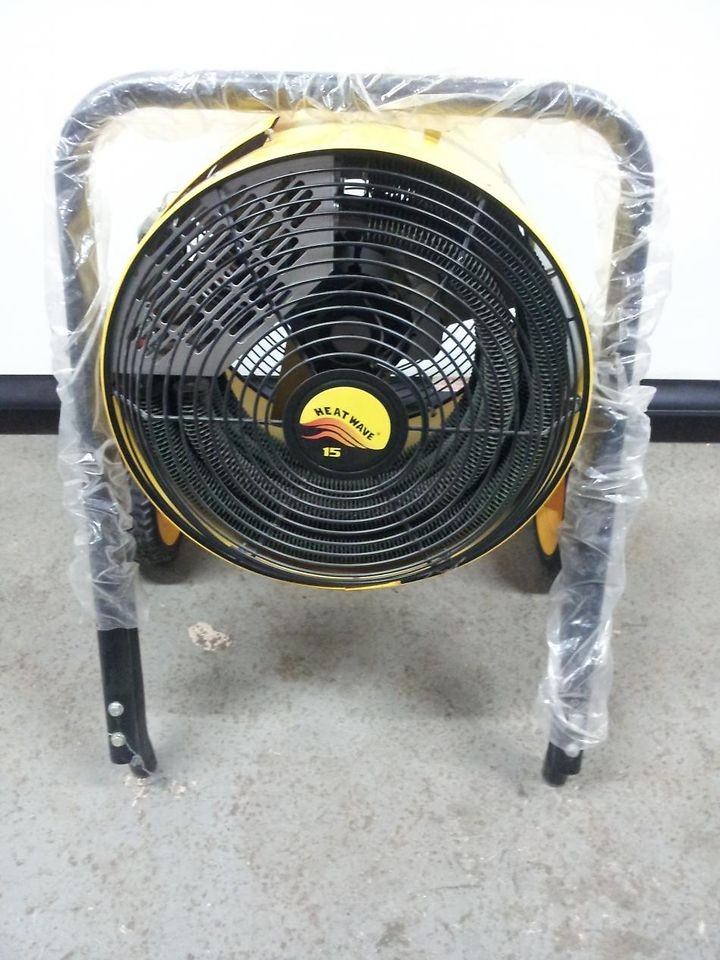 Fostoria Electric Heater Commercial Heatwave 15 Portable FES 1548