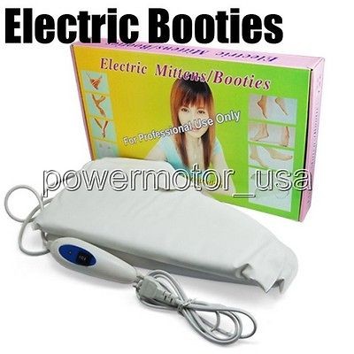 New Electric Booties Heated Feet Warmer Pedicure Spa PWN106