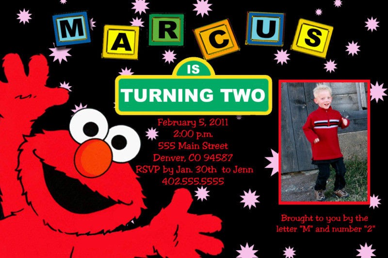 elmo invitations in Invitations & Announcements