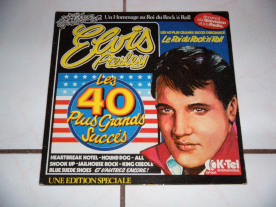 elvis presley record albums