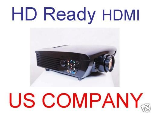 NEW HD LCD Movie Projector 2500 Lumen 1080i/p Game HDTV