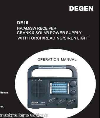 EMERGENCY RADIO FM AM SW TORCH DYNAMO SOLAR BATTERY GOOD FATHERS DAY 