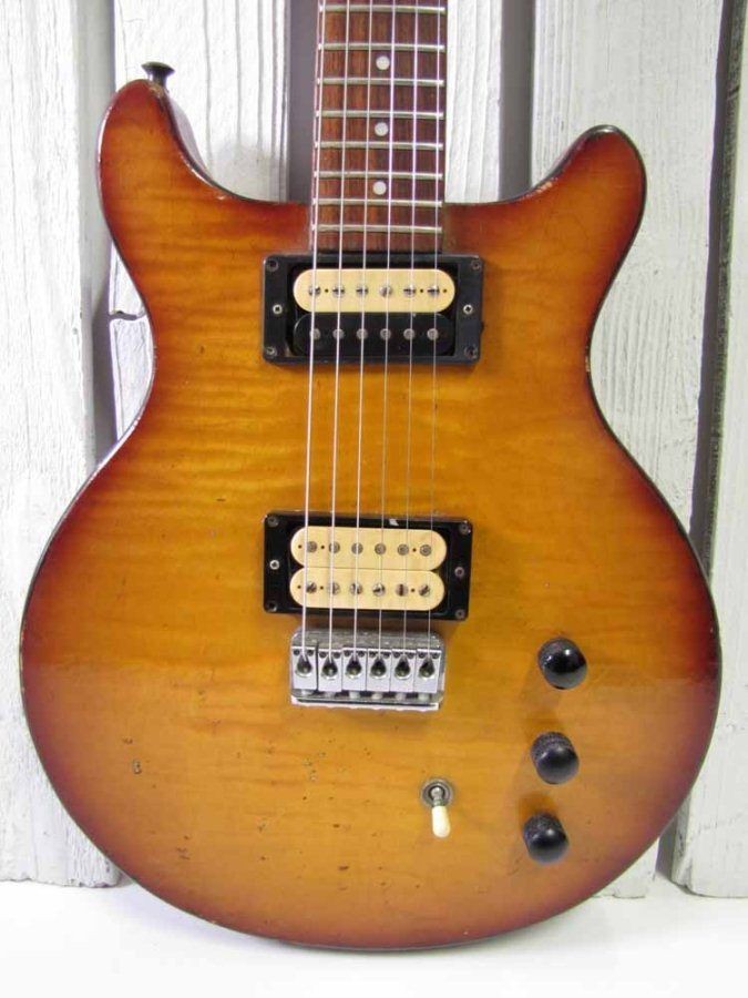 Vintage 1980 Hamer Special Electric Guitar in Sunburst Finish w/Mods
