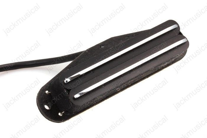 DUAL HOT RAIL HUMBUCKER STRAT GUITAR NECK PICKUP 4 WIRE