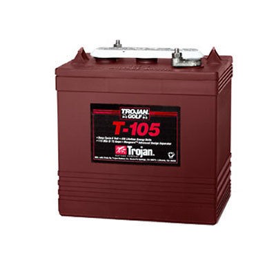 Trojan T 105 Flooded Lead Acid GC2 Deep Cycle Battery