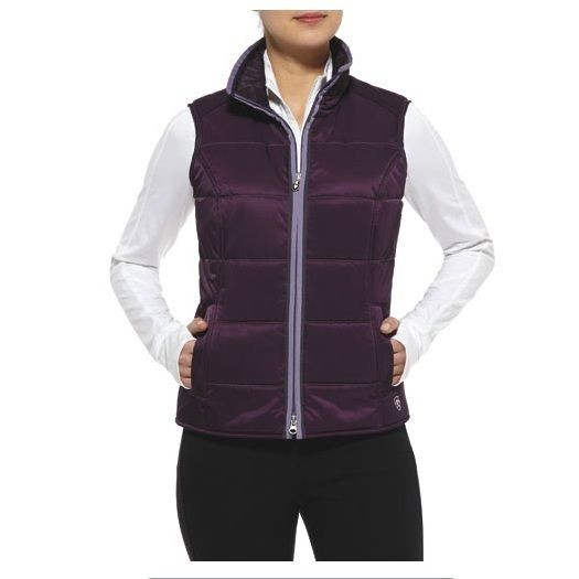 ARIAT Ashley Riding Vest   Ladies   Wineberry & Black   Fall 2012 