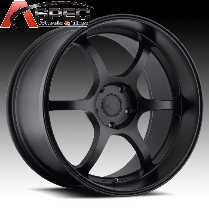 19X9.5/10.5 EURO TECH UO05 BLACK RGD STYLE WHEEL FIT BMW E46 E90 E91 