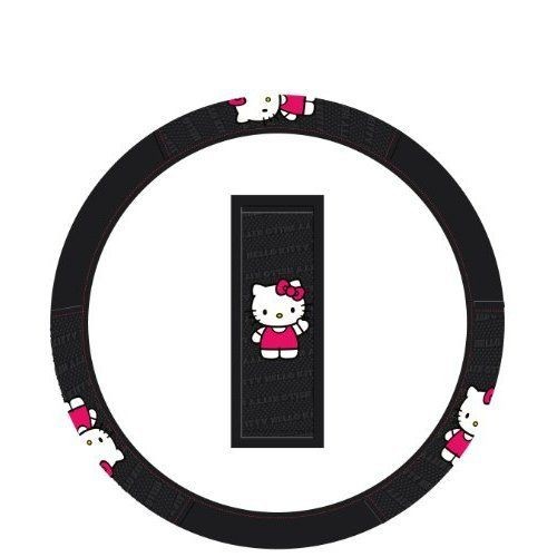 Hello Kitty Waving Steering Wheel Cover Universal for all Cars ADDS 