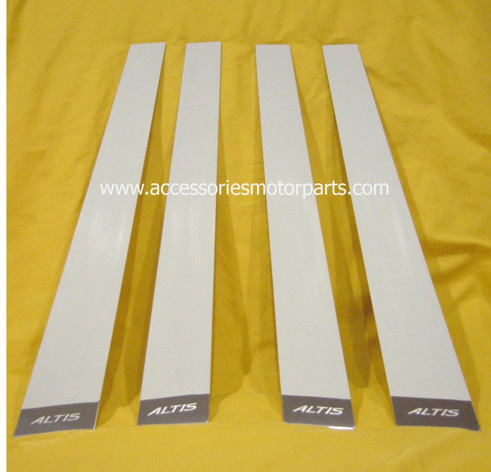 DOOR PILLARS STAINLESS STEEL FOR TOYOTA COROLLA ALTIS 08 09 10 11