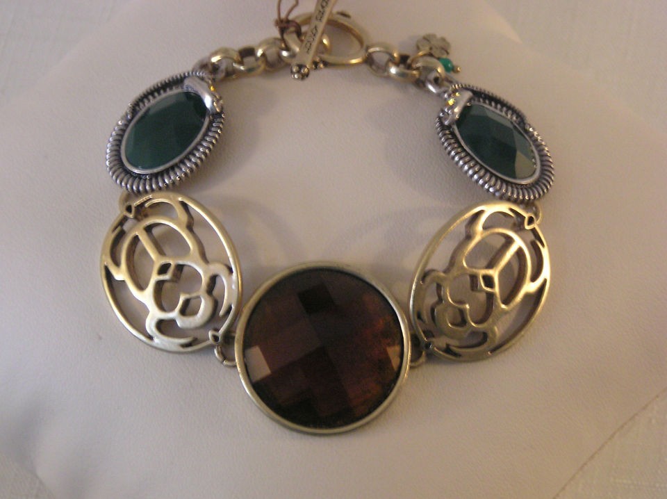 Lucky Brand Scarab and Serpent Toggle Bracelet