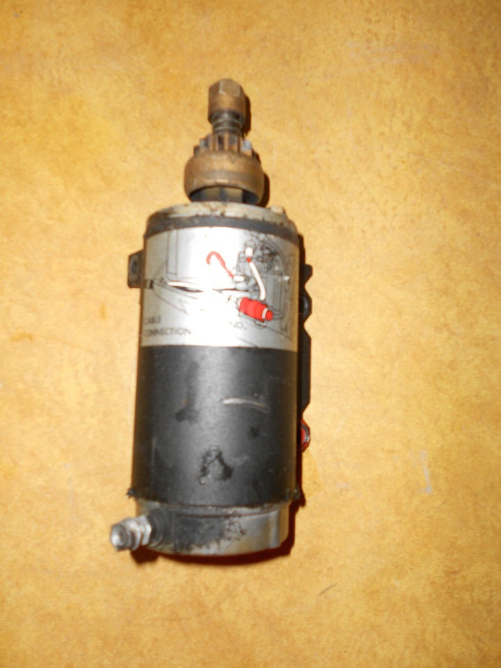 1978 115 hp Johnson Evinrude Outboard Motor Starter 90 hp, 115 hp, 140 