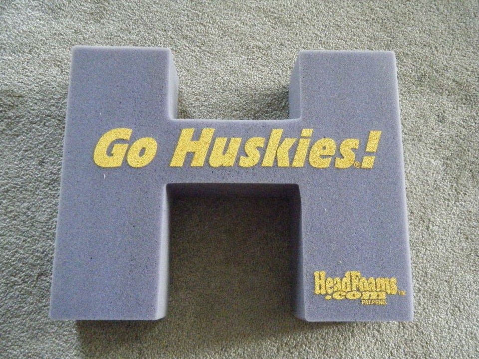 Vintage Dawg Pack Crazy Fan FOAM H Washington Huskies Hat UW Dawgs 