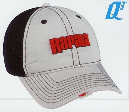 RAPALA Fishing Lures Flys Tackle stone/black Hat Cap