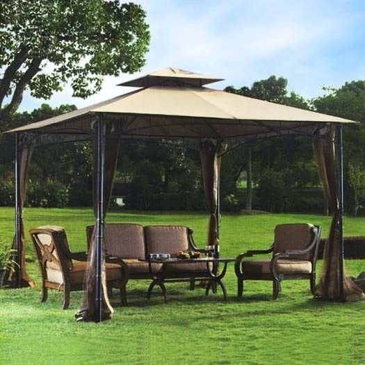 10 x 10 Grove Gazebo with Mosquito Netting