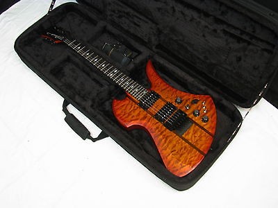 BC RICH Mockingbird ST electric GUITAR honey burst NEW w/ LIGHT CASE 