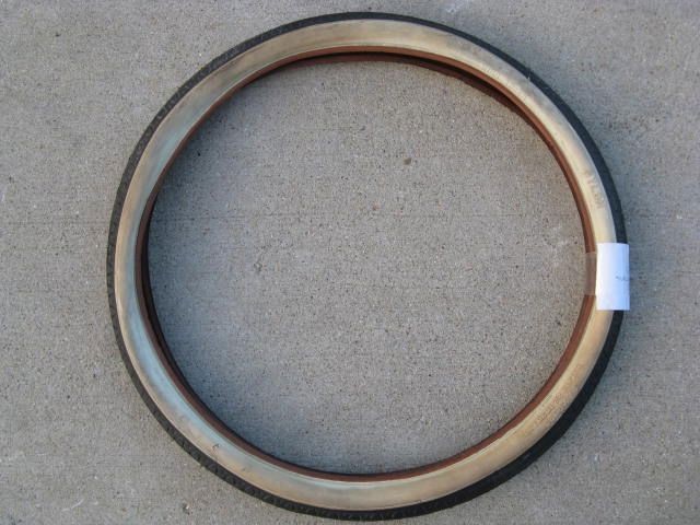 Vintage Firestone Whitewall Bicycle Tire 24 x 2.125 NOS bike cruiser