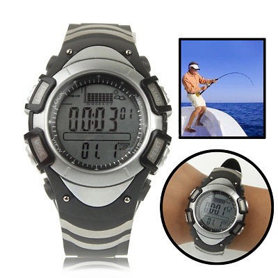 Digital Fishing Barometer Watch 30m waterproof Weather Forecast 