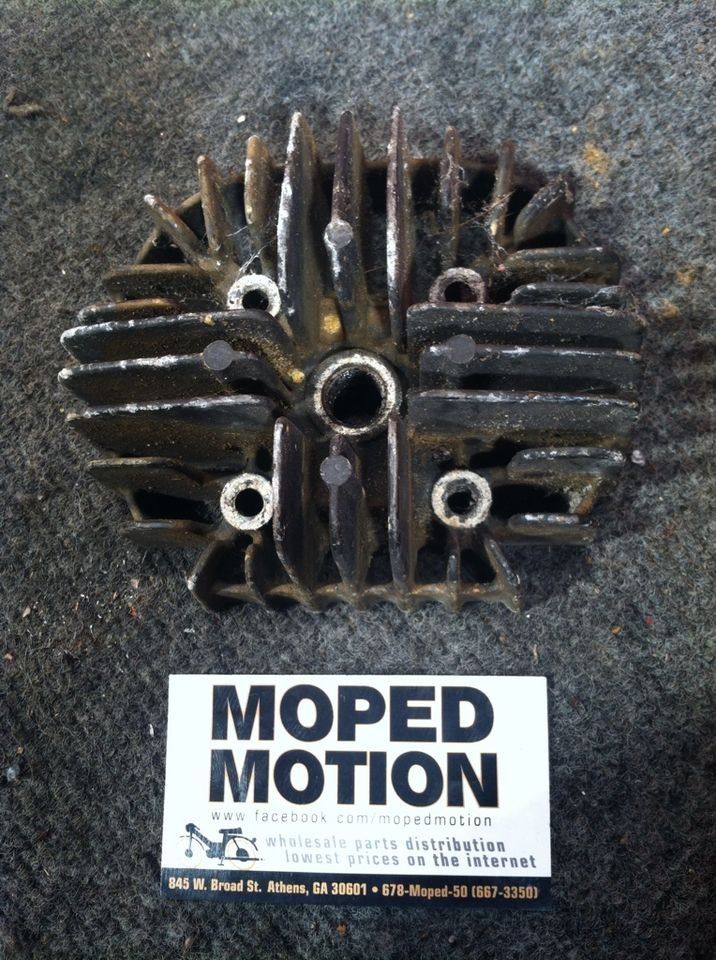 Suzuki FA50 50cc Engine Cylinder Head @ Moped Motion