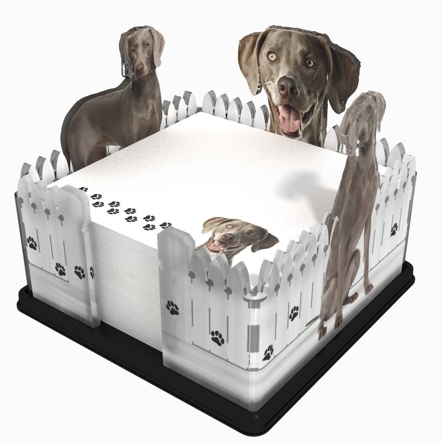 Note Holder Weimaraner New Made in the USA