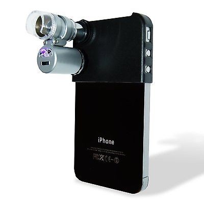 Iphone   loupe   lupe   magnifier   60x Zoom with LED