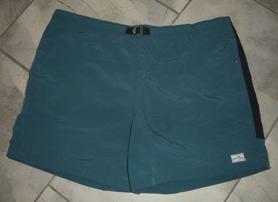 302 McIntosh & Seymour Soccer & Rugby Gear Teal Shorts Swim Trunks 