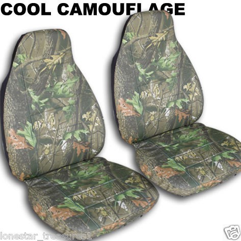 jeep LIBERTY CAR SEAT COVERS CAMO TREE DESIGN FRont