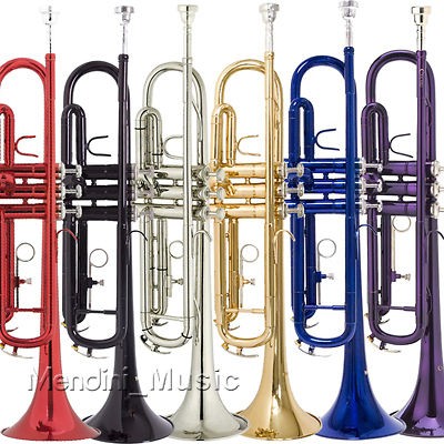 NEW CONCERT BAND MONEL VALVES Bb TRUMPET+FREE $39 TUNER