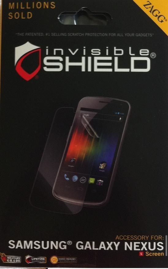   NEW   Samsung Galaxy Nexus   FRONT SCREEN invisible Shield protector