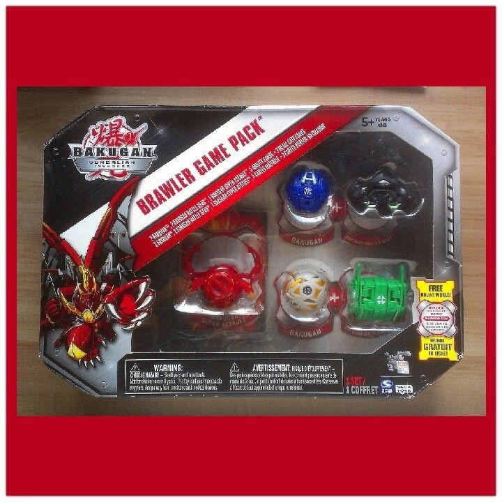 Sega Spin Master Bakugan Gundalian Invaders Brawler Game Pack 20037919