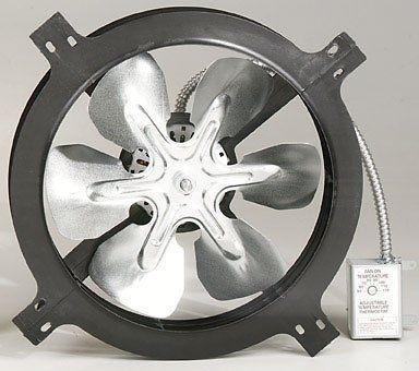 Air Vent 53315 Gable Mount Power Attic Ventilator Fan 1050 CFM up to 