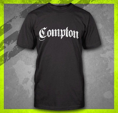 COMPTON NWA DRE GHETTO EAZY E GANGSTA RAP HIP HOP TEE DR WESTSIDE 