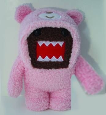 NEW DOMO IN A TEDDY BEAR COSTUME 6 1/2 INCH PLUSH   NEW