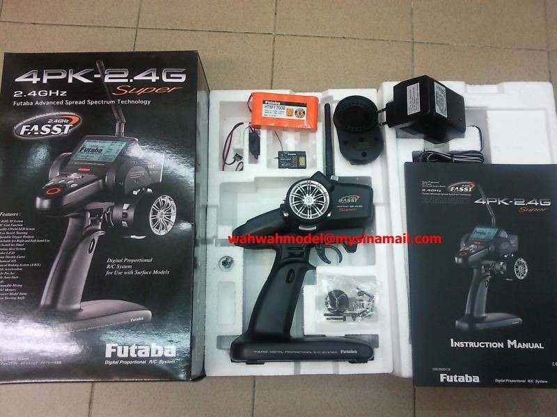 Futaba 4PKS 2.4GHz FASST Radio System R614FF