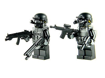 custom LEGO Soldier BLACK OPS special forces army builder