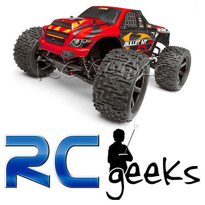 HPI Racing RC Radio Control Nitro Bullet MT 3.0 Monster Truck 2.4Ghz 