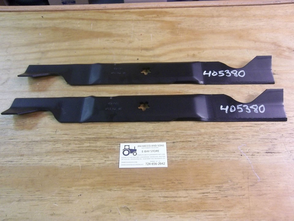 CRAFTSMAN/POUL​AN/HUSQVARNA BLADES #405380 46 LOT OF 2 ~~NEW~~