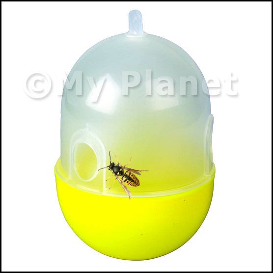 WASP FLY FLIES BEE INSECT HANGING TRAP CATCHER KILLER NO POISON 