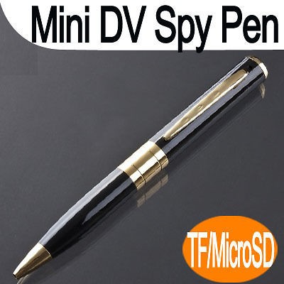 Mini DV Pen Hidden Camera Camcorder Video Recorder Support TF/ MicroSD 