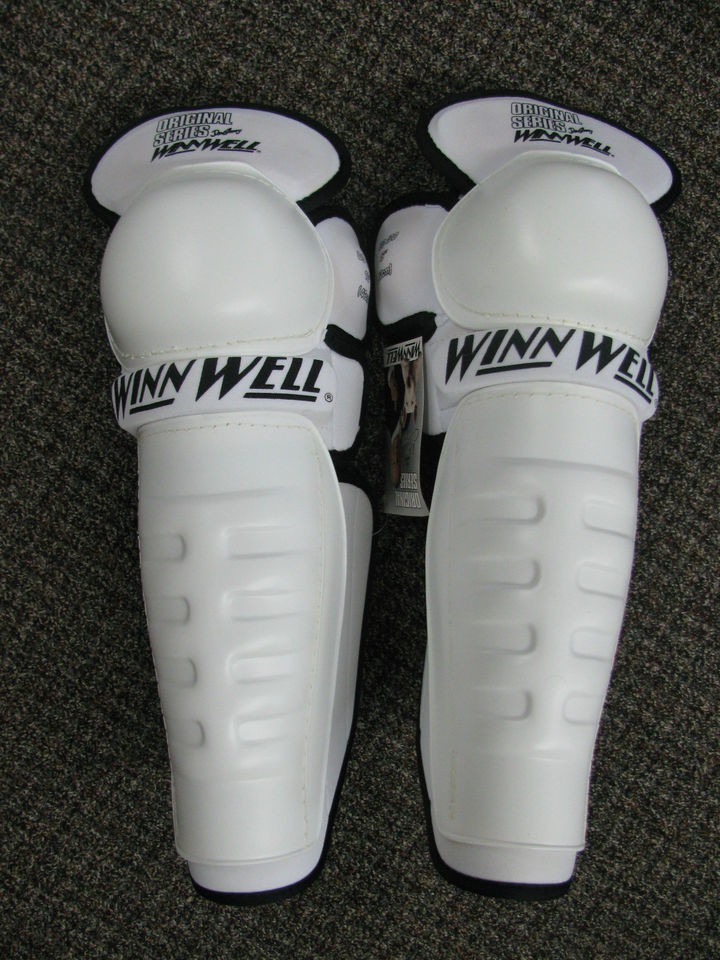 New WinnWell Adult DC 400 Original Series Ice Hockey SHINGUARDS Shin 