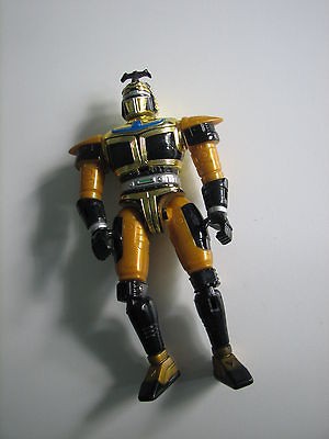 Power Rangers Beetle Borgs Chromium Gold Action Figure 1997 yellow 