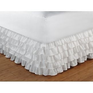 Greenland Home Fashions Multi Ruffle Bedskirt (Variety Sizes & Colors 