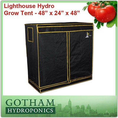 48x24x48 MYLAR HYDROPONICS GROW TENT ROOM 4X2X4 CLONE T004