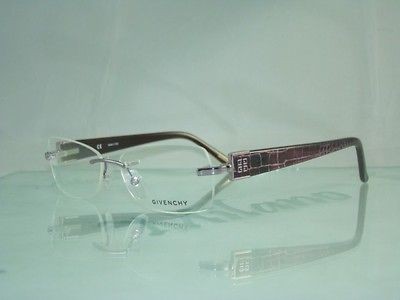   GIVENCHY VGV 334 0A88 LILAC RIMLESS EYEGLASSES FRAMES SIZE 54