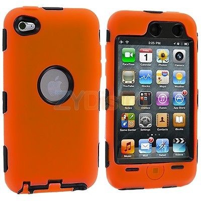   PIECE HARD/SKIN CASE COVER FOR IPOD TOUCH 4 4G 4TH GEN+PROTECTOR