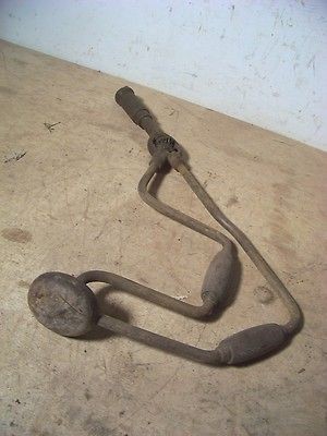 Old Corner Brace Hand Auger Drill No. 10