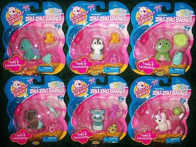 NEW Zhu Zhu BABIES Hamster Pets ~ Pick 1 Baby or All 6