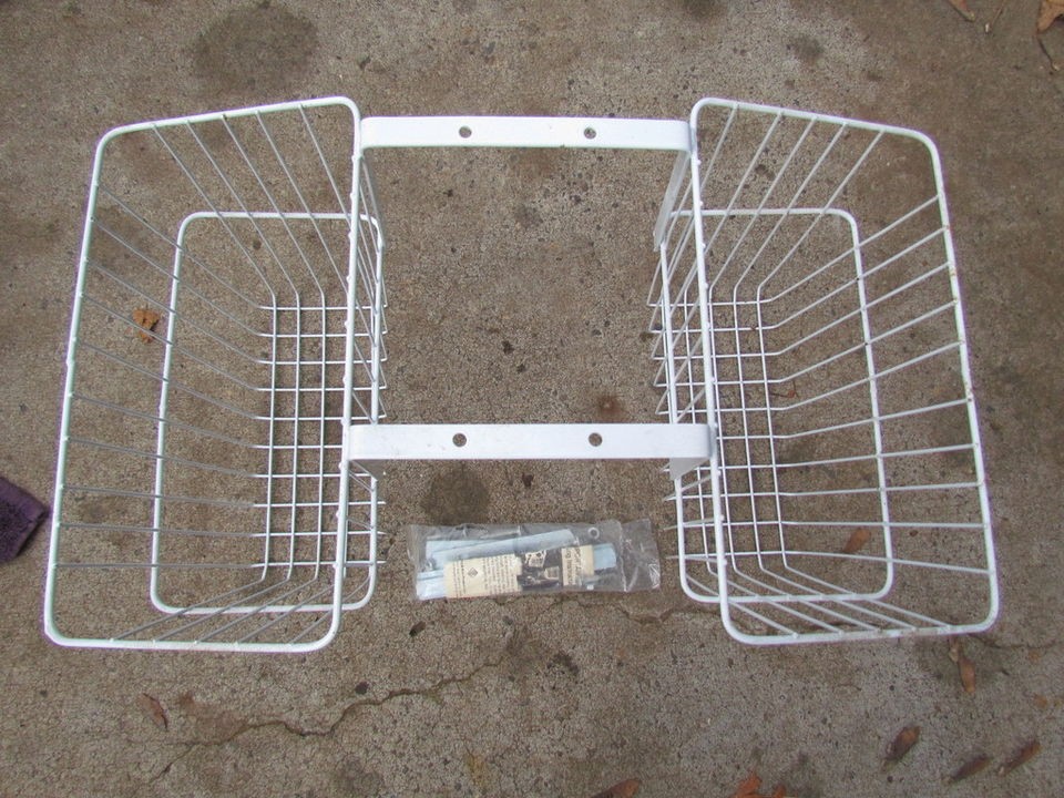 NOS Motron Puch Moped Motobecane V1 50 cc Rear Basket Assembly with 