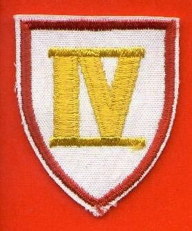 VINTAGE EL SALVADOR MILITARY ACADEMY PATCH   4th YEAR