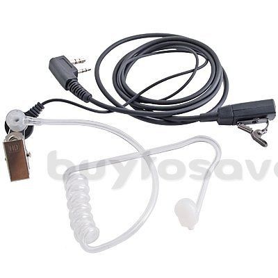 Earpiece Headset Mic for Kenwood 2 Way Radio KPG TH TK